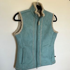Woolrich winter turquoise vest small